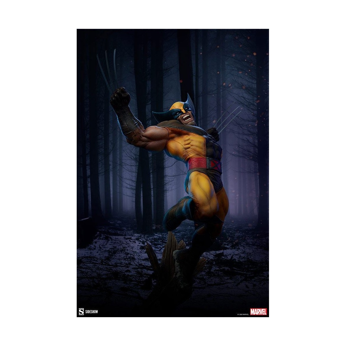 Teloniera Wolverine Brown Costume Premium Formato Premium