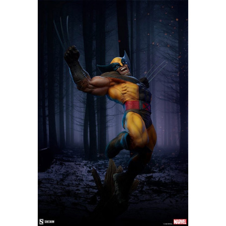 Teloniera Wolverine Brown Costume Premium Formato Premium