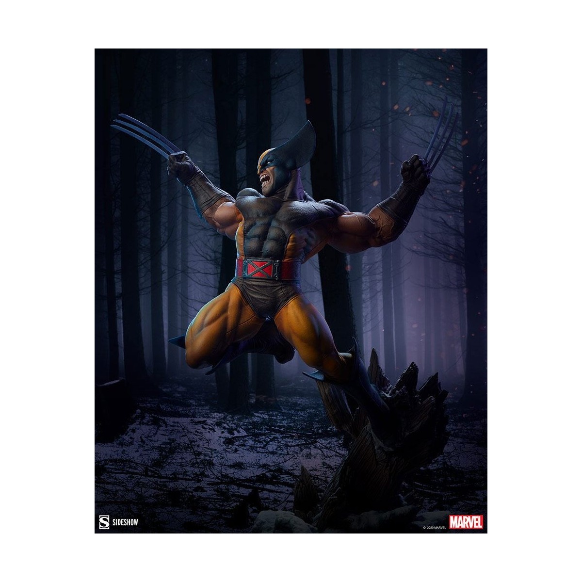 Teloniera Wolverine Brown Costume Premium Formato Premium