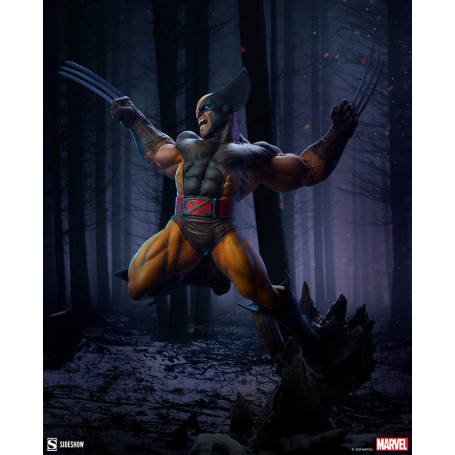 Teloniera Wolverine Brown Costume Premium Formato Premium