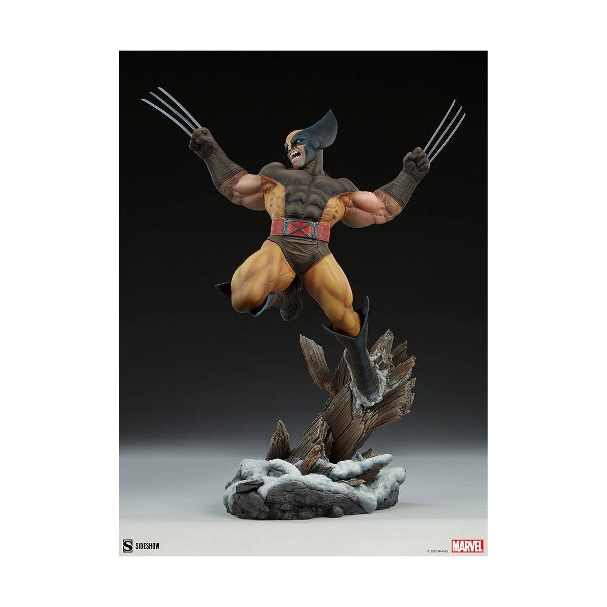 Teloniera Wolverine Brown Costume Premium Formato Premium