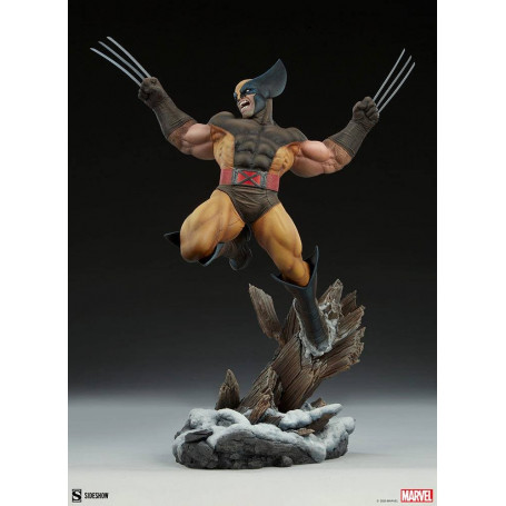 Teloniera Wolverine Brown Costume Premium Formato Premium