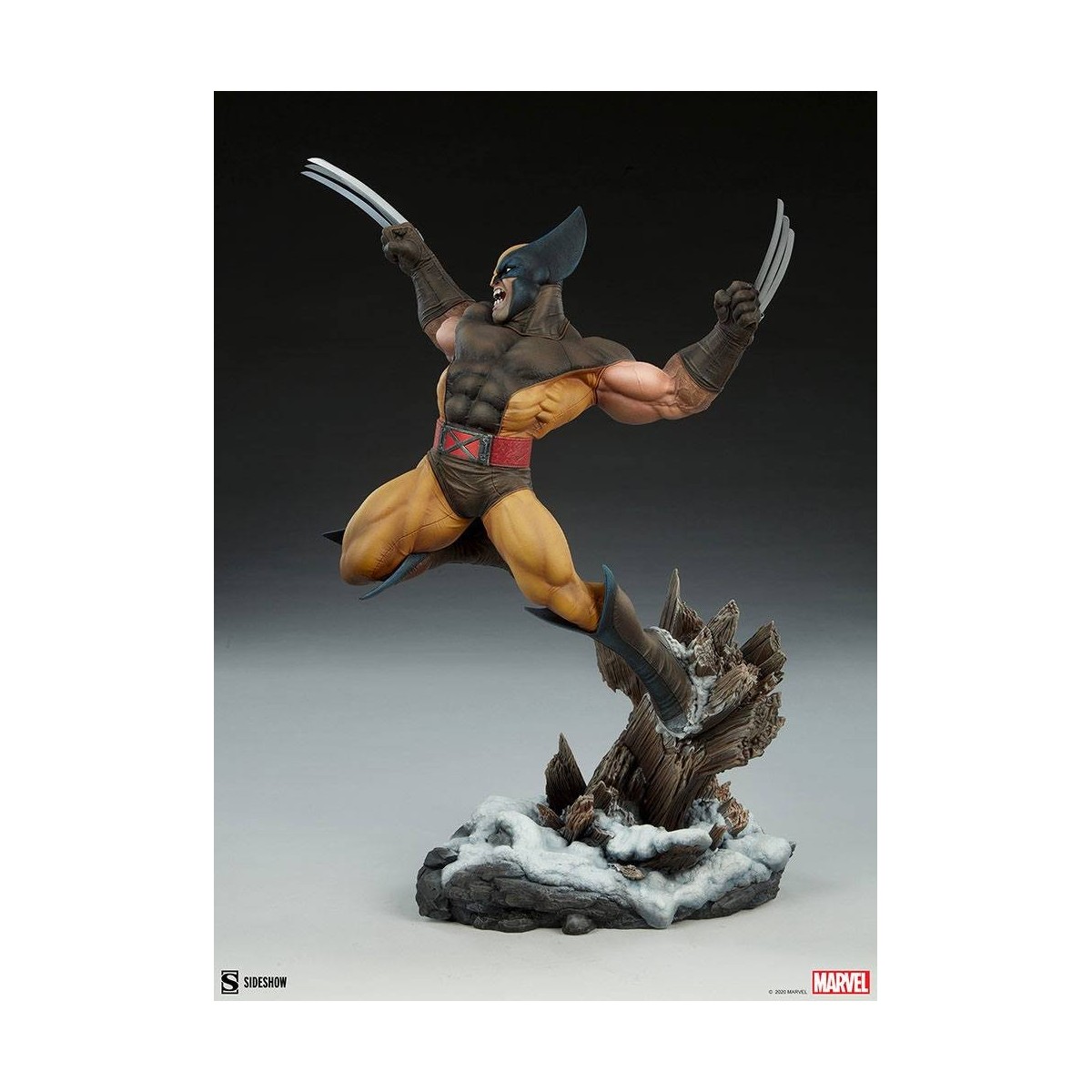 Teloniera Wolverine Brown Costume Premium Formato Premium
