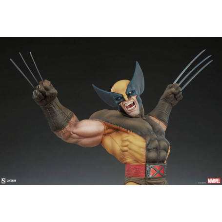 Teloniera Wolverine Brown Costume Premium Formato Premium