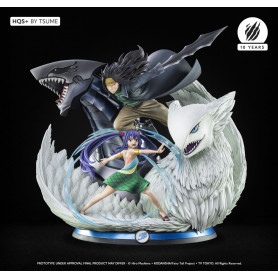 Tsume Statua Fata della Statua Tsume Coda di Fata Gajeel & Wendy HQS+