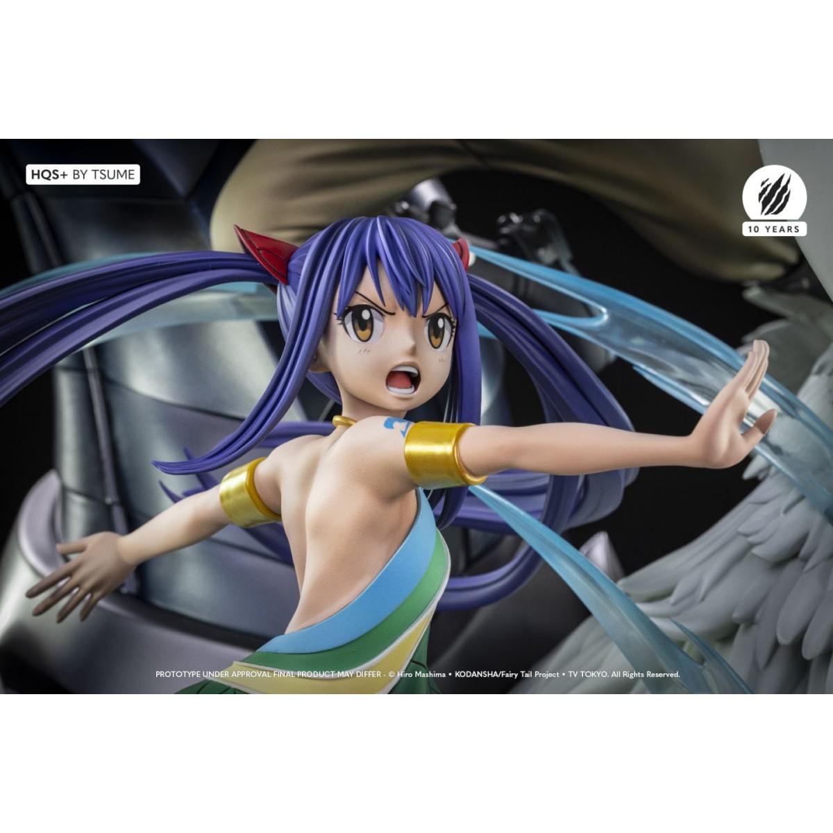 Tsume Statua Fata della Statua Tsume Coda di Fata Gajeel & Wendy HQS+