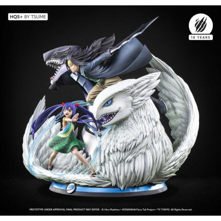 Tsume Statua Fata della Statua Tsume Coda di Fata Gajeel & Wendy HQS+