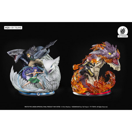 Tsume Statua Fata della Statua Tsume Coda di Fata Gajeel & Wendy HQS+