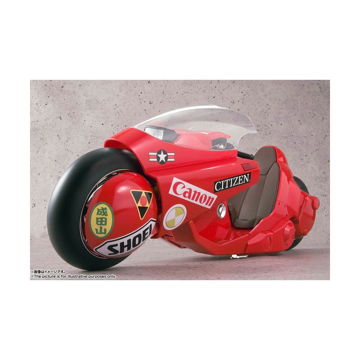 Bandai AKIRA - SOUL OF POPYNICA - KANEDA BIKE REVIVAL Ver. DIECAST