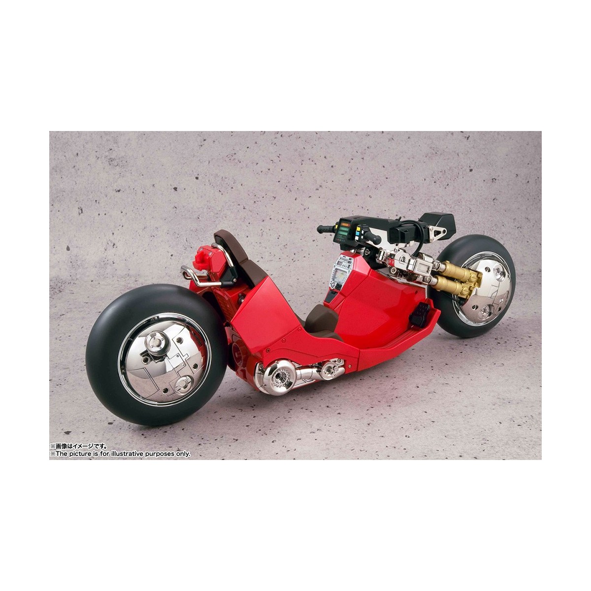 Bandai AKIRA - SOUL OF POPYNICA - KANEDA BIKE REVIVAL Ver. DIECAST