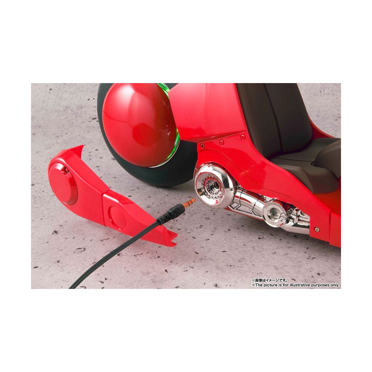 Bandai AKIRA - SOUL OF POPYNICA - KANEDA BIKE REVIVAL Ver. DIECAST