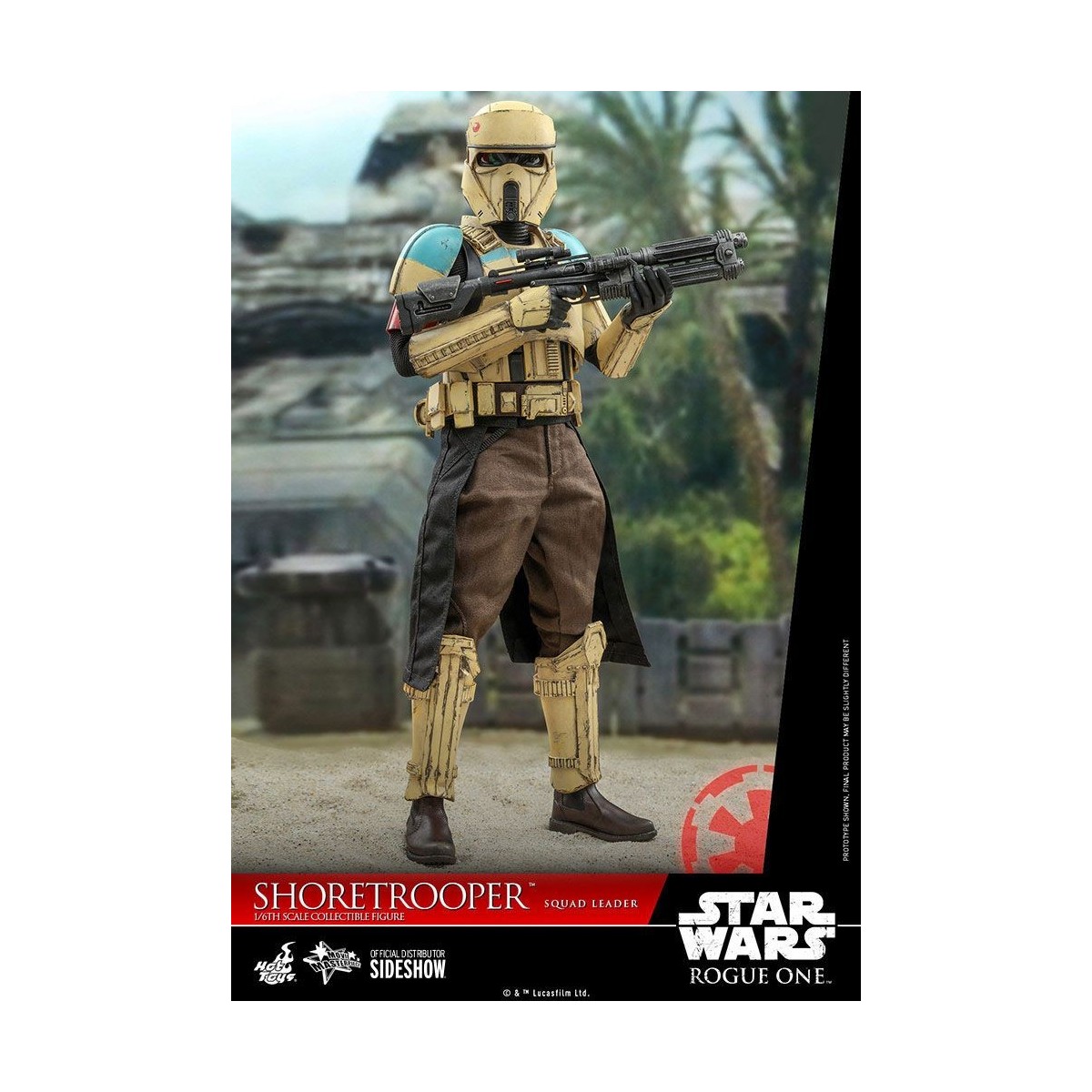 Hot Toys Star Wars Rogue One -Shoretrooper Capo Squad Leader della squadra