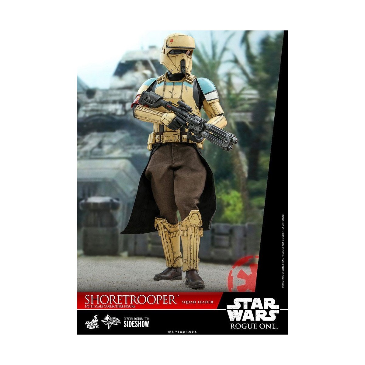 Hot Toys Star Wars Rogue One -Shoretrooper Capo Squad Leader della squadra