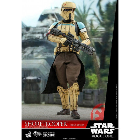 Hot Toys Star Wars Rogue One -Shoretrooper Capo Squad Leader della squadra