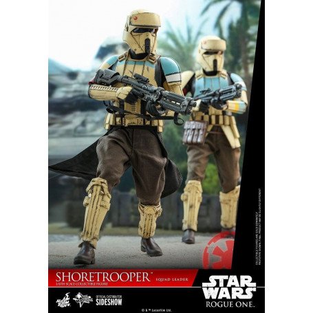 Hot Toys Star Wars Rogue One -Shoretrooper Capo Squad Leader della squadra