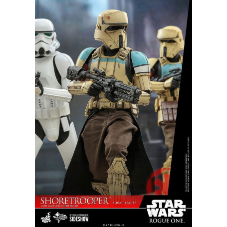Hot Toys Star Wars Rogue One -Shoretrooper Capo Squad Leader della squadra