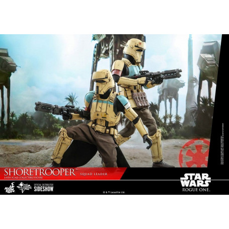 Hot Toys Star Wars Rogue One -Shoretrooper Capo Squad Leader della squadra