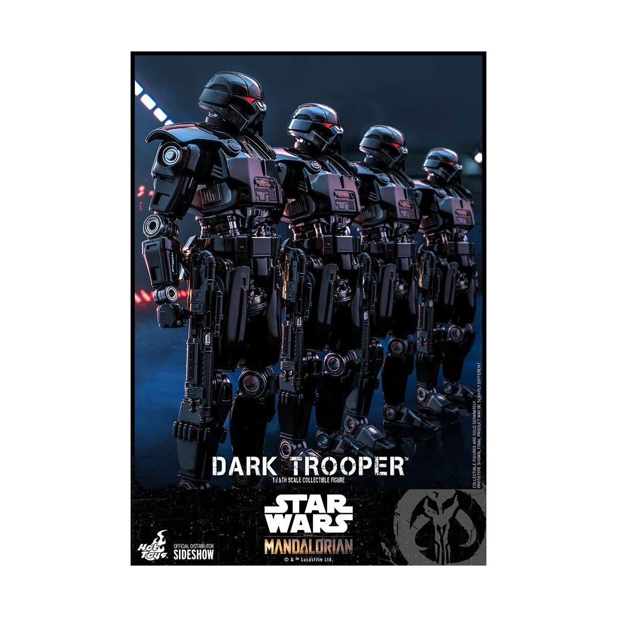 Hot Toys Star Wars - Il Mandaloriano - Dark Trooper 1/6
