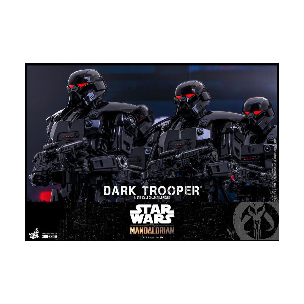 Hot Toys Star Wars - Il Mandaloriano - Dark Trooper 1/6