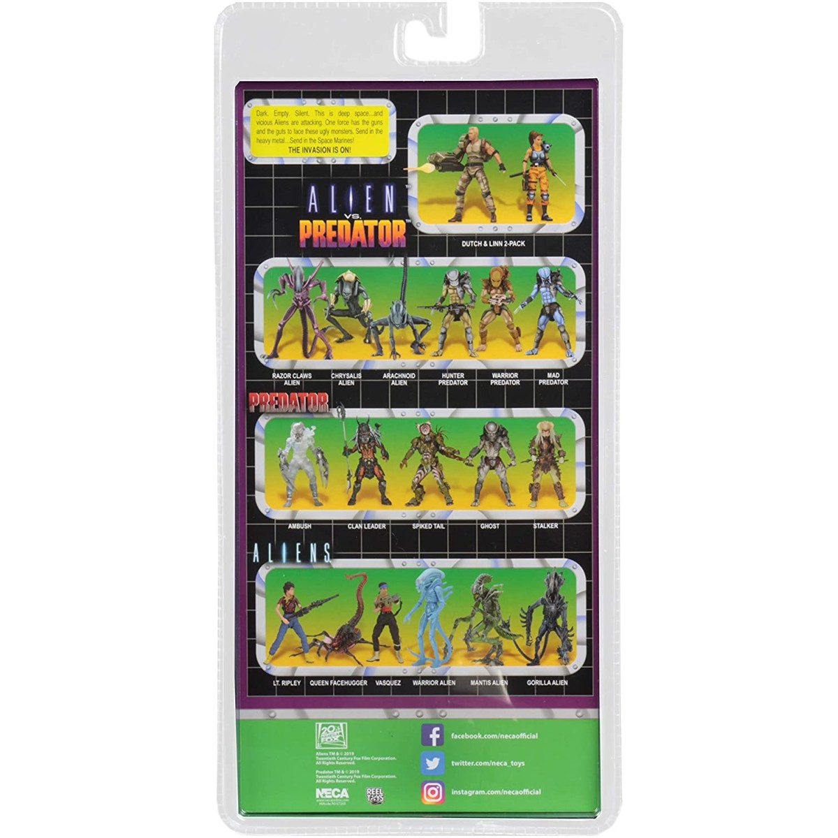Set completo SERIE NECA ALIENS 13