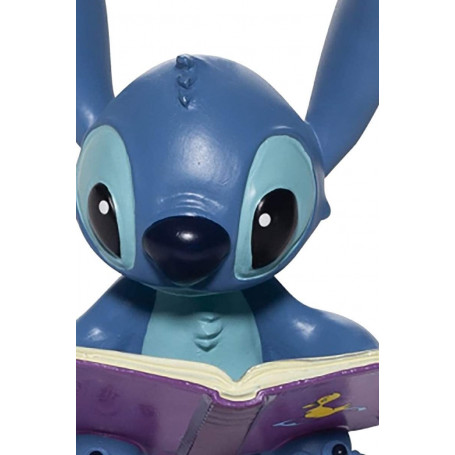 Disney Traditions Lilo e Stich - Stitch con un libro - 6cm