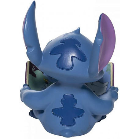 Disney Traditions Lilo e Stich - Stitch con un libro - 6cm