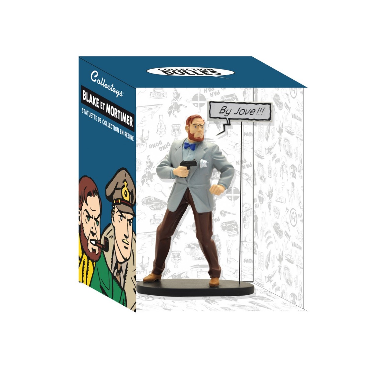 Collectoys - Statuetta Blake & Mortimer - Bolle "By Jove!!!!"