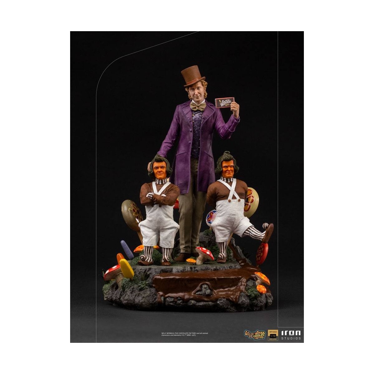Iron Studios - Willy Wonka Charlie e la fabbrica di cioccolato (1971) Deluxe Art Scale statuetta 1/10