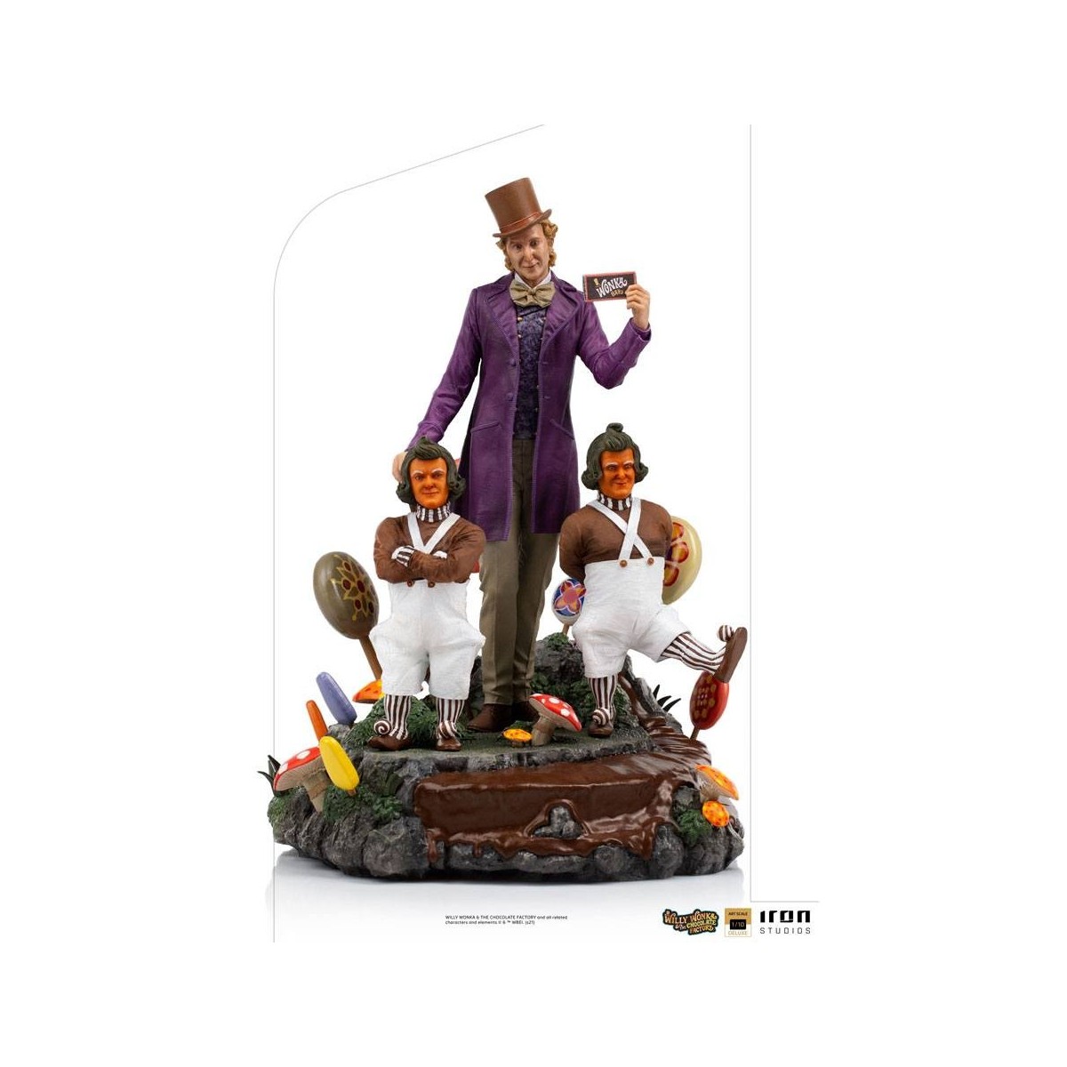 Iron Studios - Willy Wonka Charlie e la fabbrica di cioccolato (1971) Deluxe Art Scale statuetta 1/10