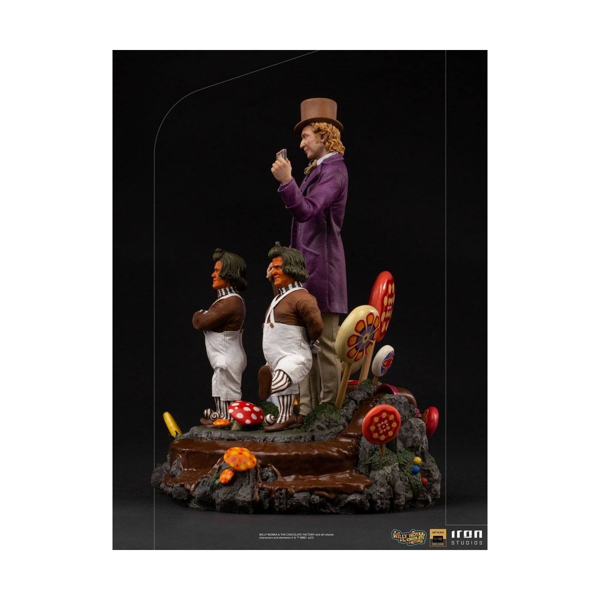 Iron Studios - Willy Wonka Charlie e la fabbrica di cioccolato (1971) Deluxe Art Scale statuetta 1/10