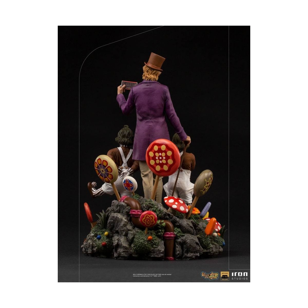 Iron Studios - Willy Wonka Charlie e la fabbrica di cioccolato (1971) Deluxe Art Scale statuetta 1/10