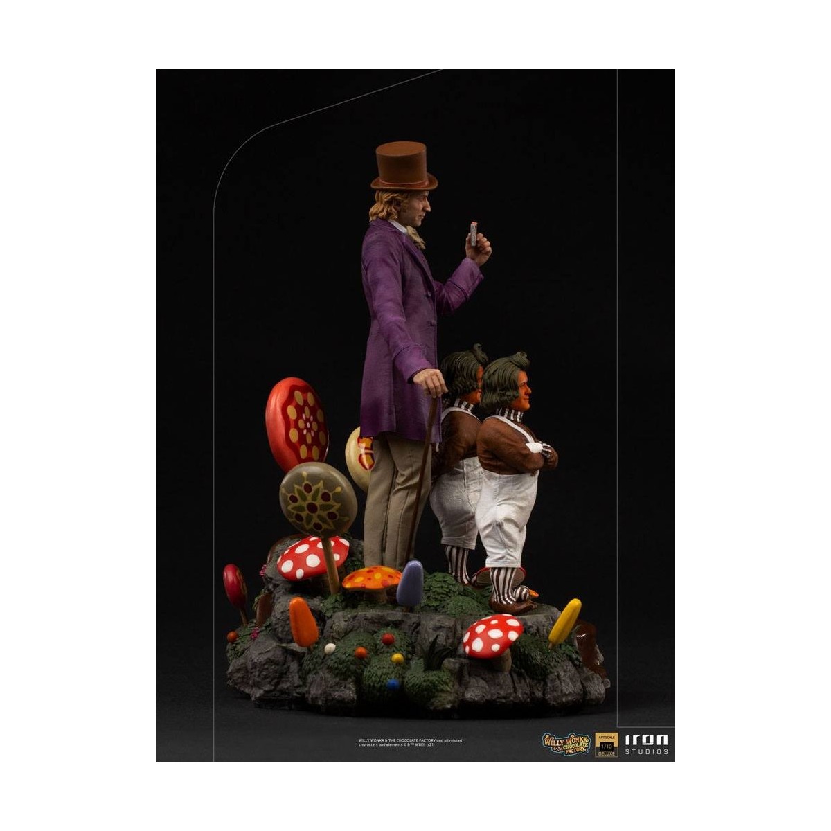 Iron Studios - Willy Wonka Charlie e la fabbrica di cioccolato (1971) Deluxe Art Scale statuetta 1/10