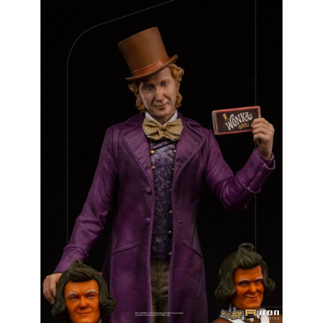 Iron Studios - Willy Wonka Charlie e la fabbrica di cioccolato (1971) Deluxe Art Scale statuetta 1/10