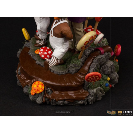 Iron Studios - Willy Wonka Charlie e la fabbrica di cioccolato (1971) Deluxe Art Scale statuetta 1/10