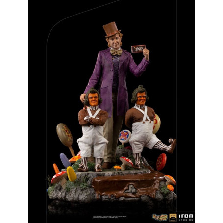 Iron Studios - Willy Wonka Charlie e la fabbrica di cioccolato (1971) Deluxe Art Scale statuetta 1/10