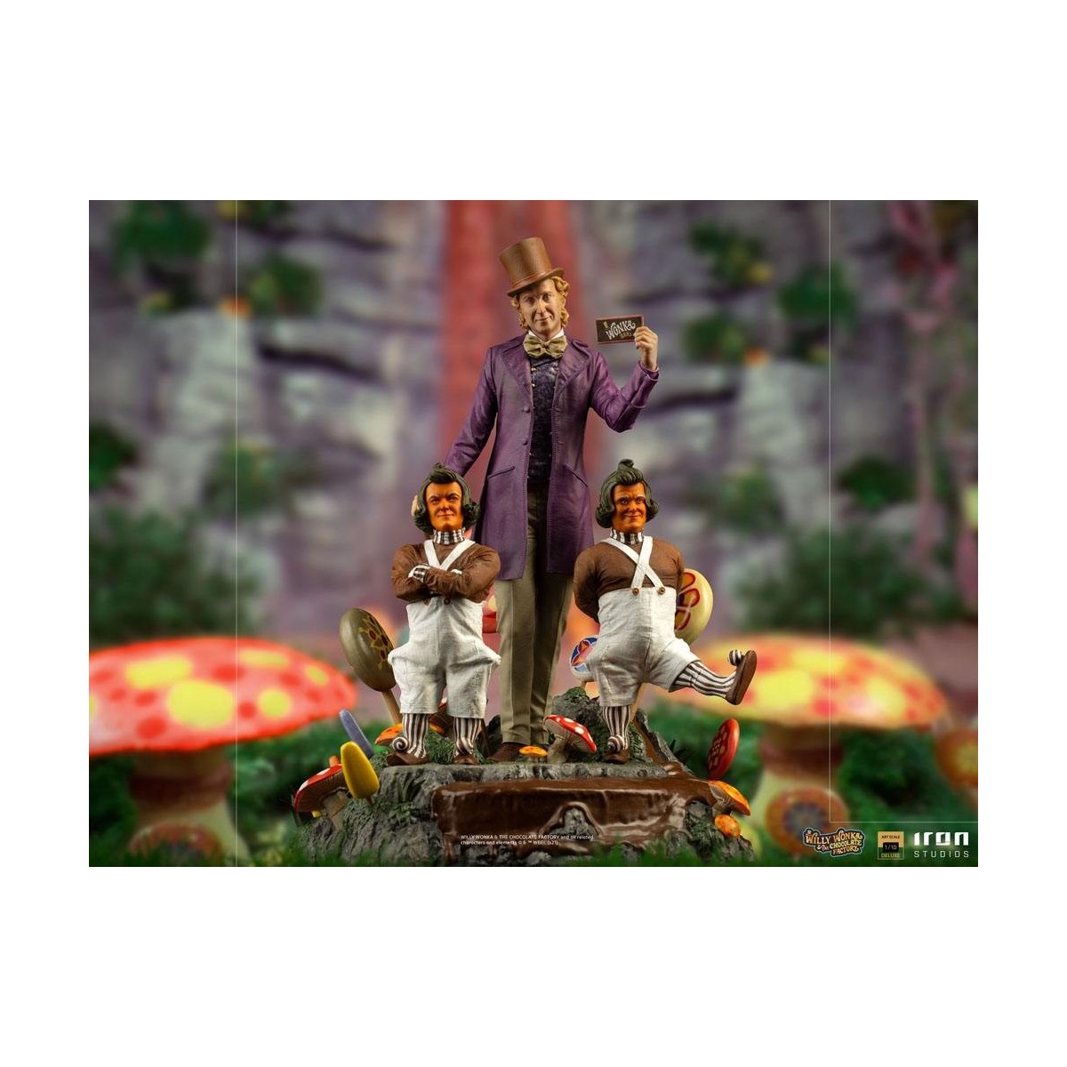 Iron Studios - Willy Wonka Charlie e la fabbrica di cioccolato (1971) Deluxe Art Scale statuetta 1/10
