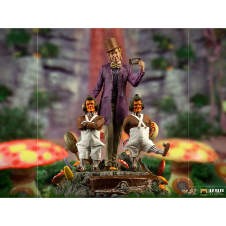 Iron Studios - Willy Wonka Charlie e la fabbrica di cioccolato (1971) Deluxe Art Scale statuetta 1/10