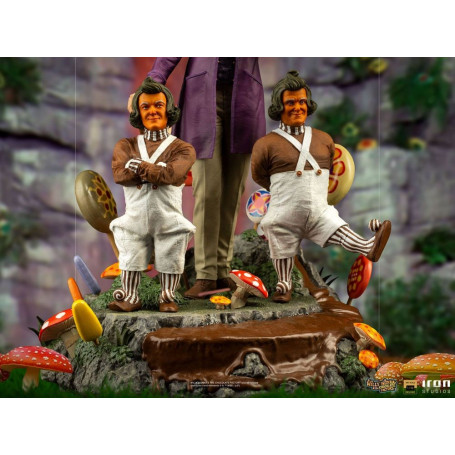 Iron Studios - Willy Wonka Charlie e la fabbrica di cioccolato (1971) Deluxe Art Scale statuetta 1/10