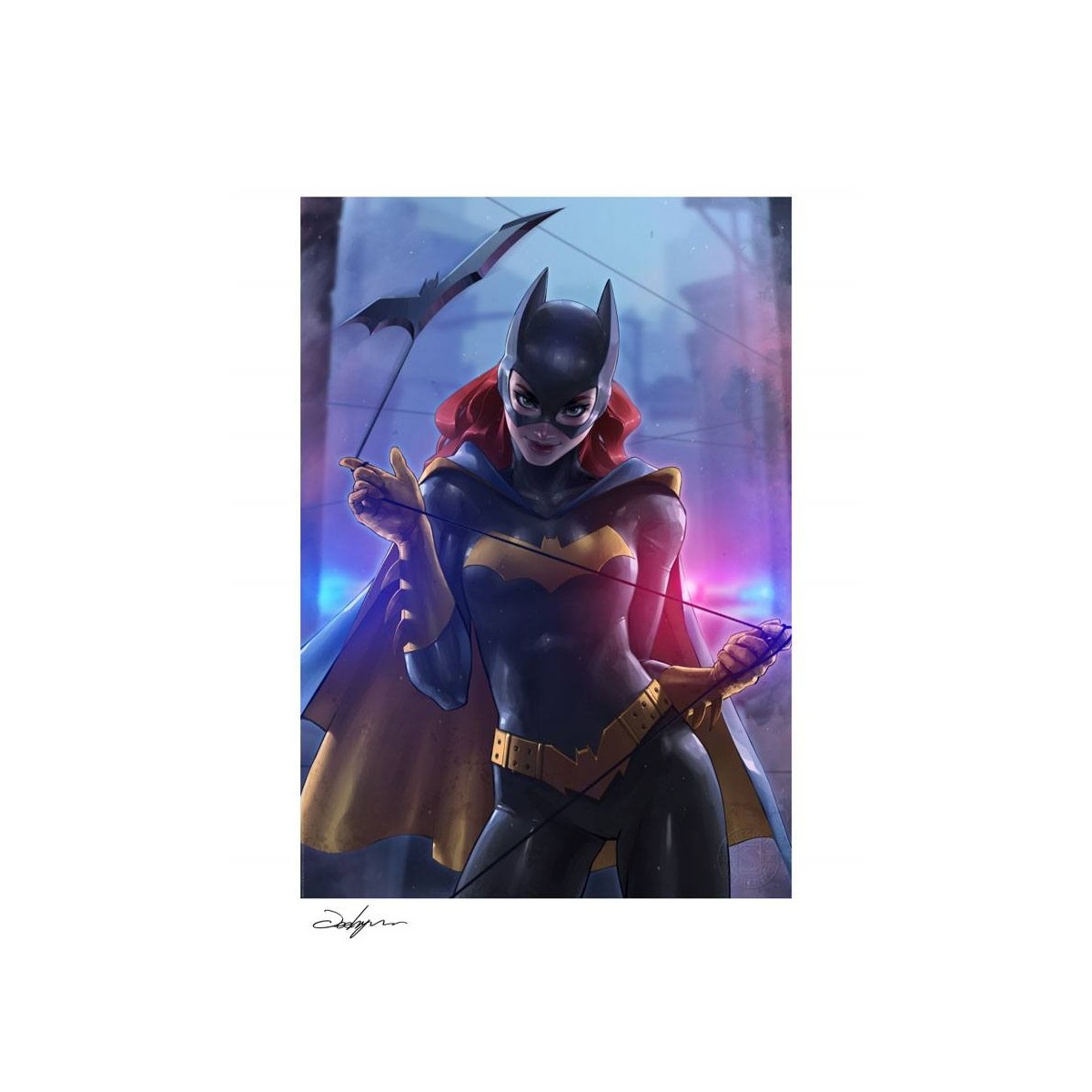 Impronta DC Comics - Stampa artistica Batgirl - 46 x 61 cm - senza cornice