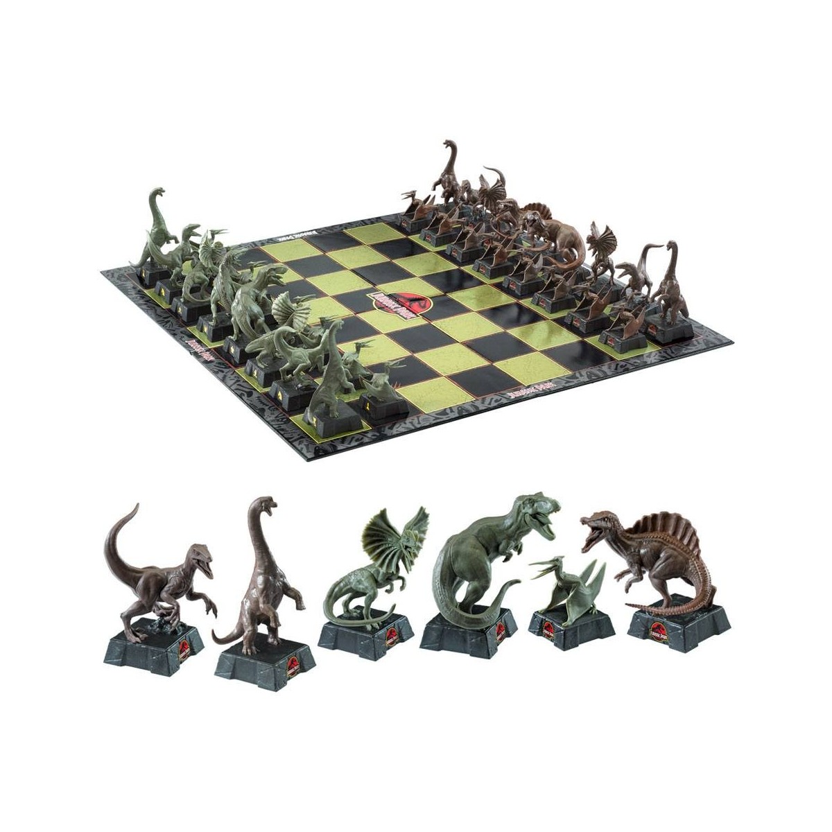 Collezione Nobile - Jurassic Park gioco di scacchi Dinosauri