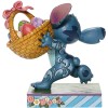Disney Traditions Lilo e Stich - Stitch che corre con cestino di Pasqua