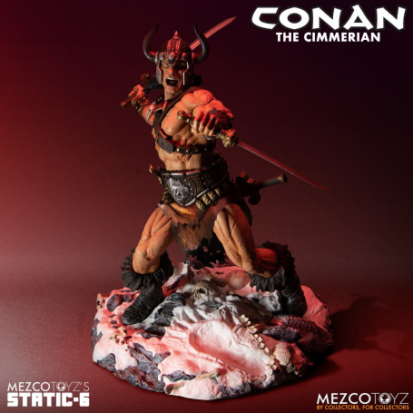 Mezco - Static 6 - Conan il cimmerio 1/6 statua