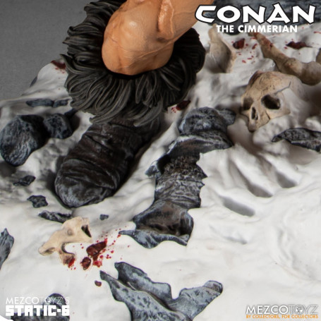 Mezco - Static 6 - Conan il cimmerio 1/6 statua