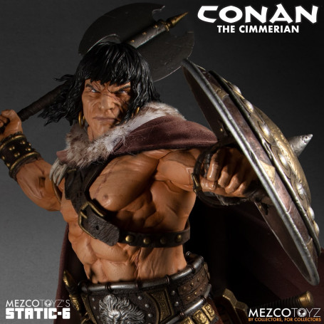Mezco - Static 6 - Conan il cimmerio 1/6 statua