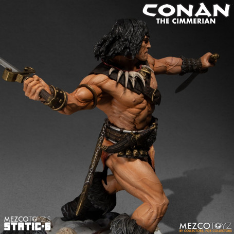 Mezco - Static 6 - Conan il cimmerio 1/6 statua