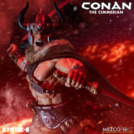 Mezco - Static 6 - Conan il cimmerio 1/6 statua