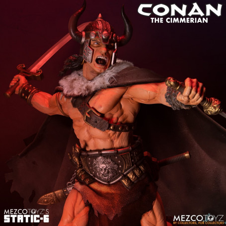 Mezco - Static 6 - Conan il cimmerio 1/6 statua