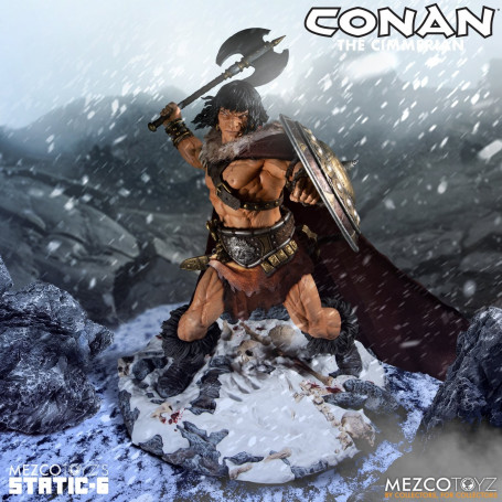 Mezco - Static 6 - Conan il cimmerio 1/6 statua