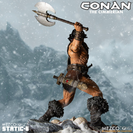 Mezco - Static 6 - Conan il cimmerio 1/6 statua