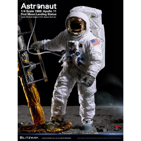 Blitzway - Astronauta Apollo 11: LM-5 A7L ver. 1/4 - Hybrid Superb Scale